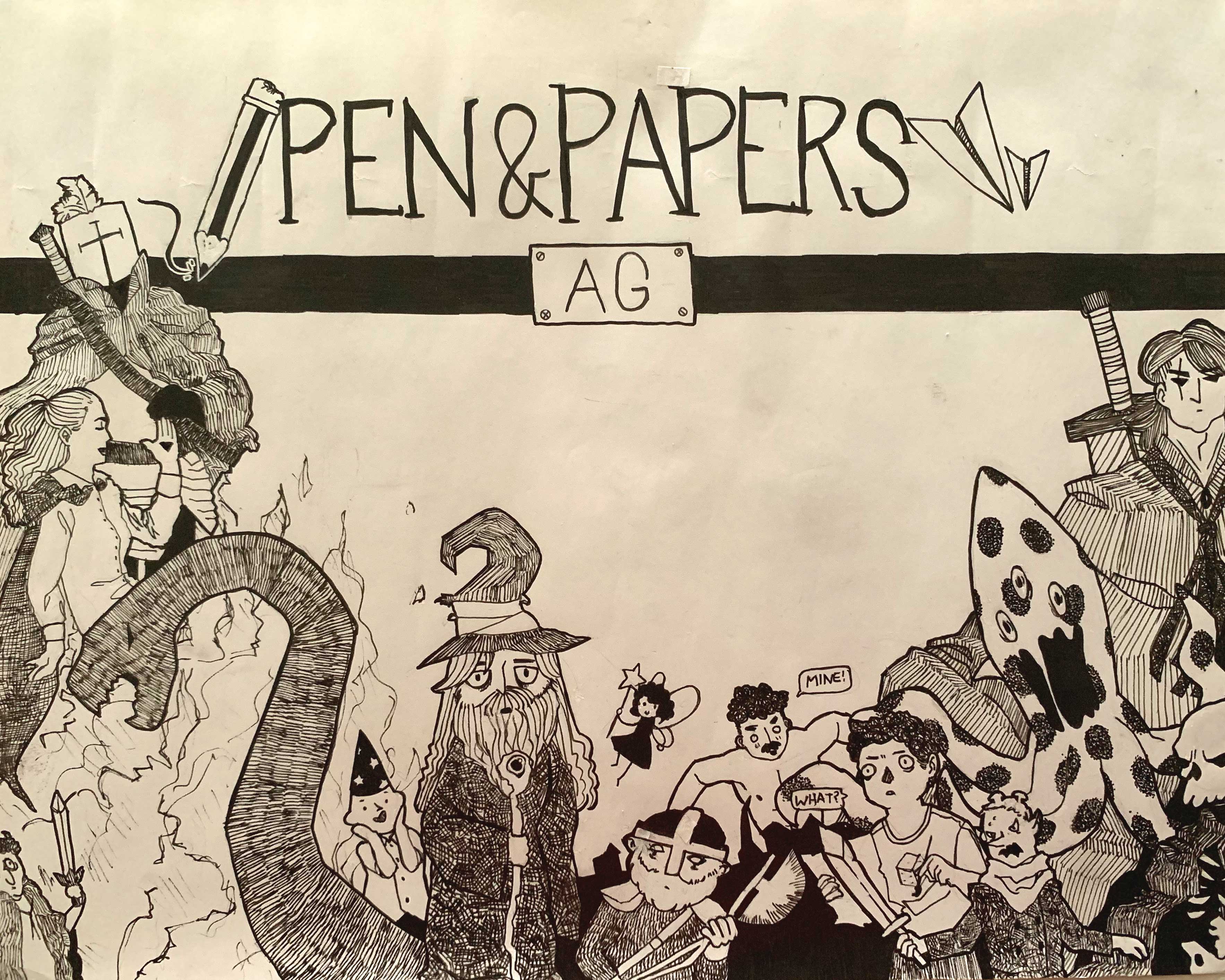 Pen and Paper Pen and Paper